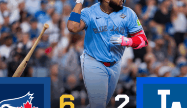 [FINAL] The Blue Jays win Game 4 with a 6-2 victory!