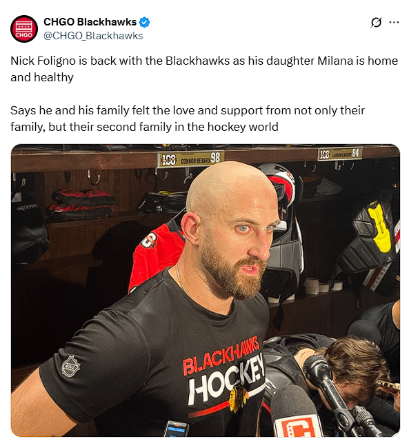 Awesome News for Foligno