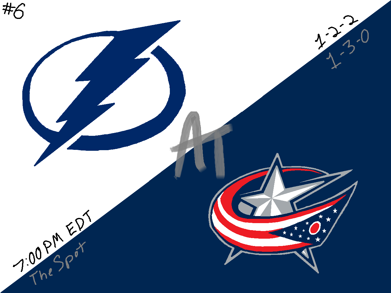 [PREGAME] Tampa Bay Lightning at Columbus Blue Jackets - 7:00pm EDT - 10/18/25 - The Spot - Chicken Soup For The Kuch Back-To-Back Edition