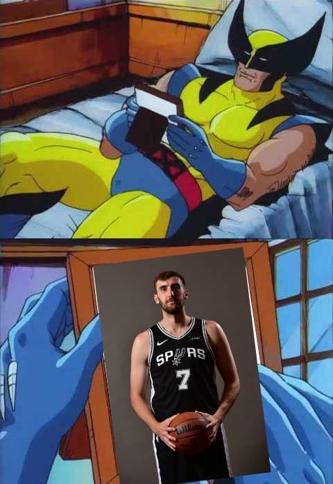 Recent Spurs injury reports having me like this