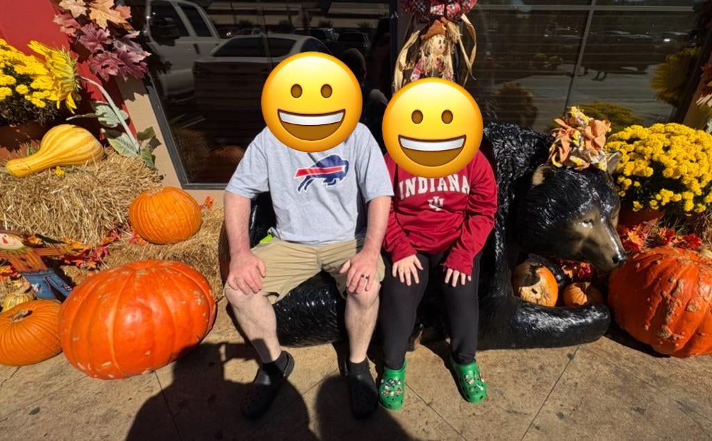 On vacation in the south and my husband got SO many compliments on his shirt. ❤️💙