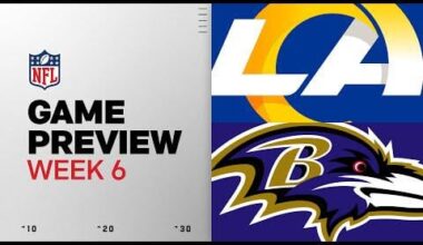 Rams/Ravens Week 6 Preview.