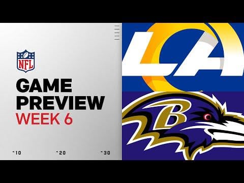 Rams/Ravens Week 6 Preview.