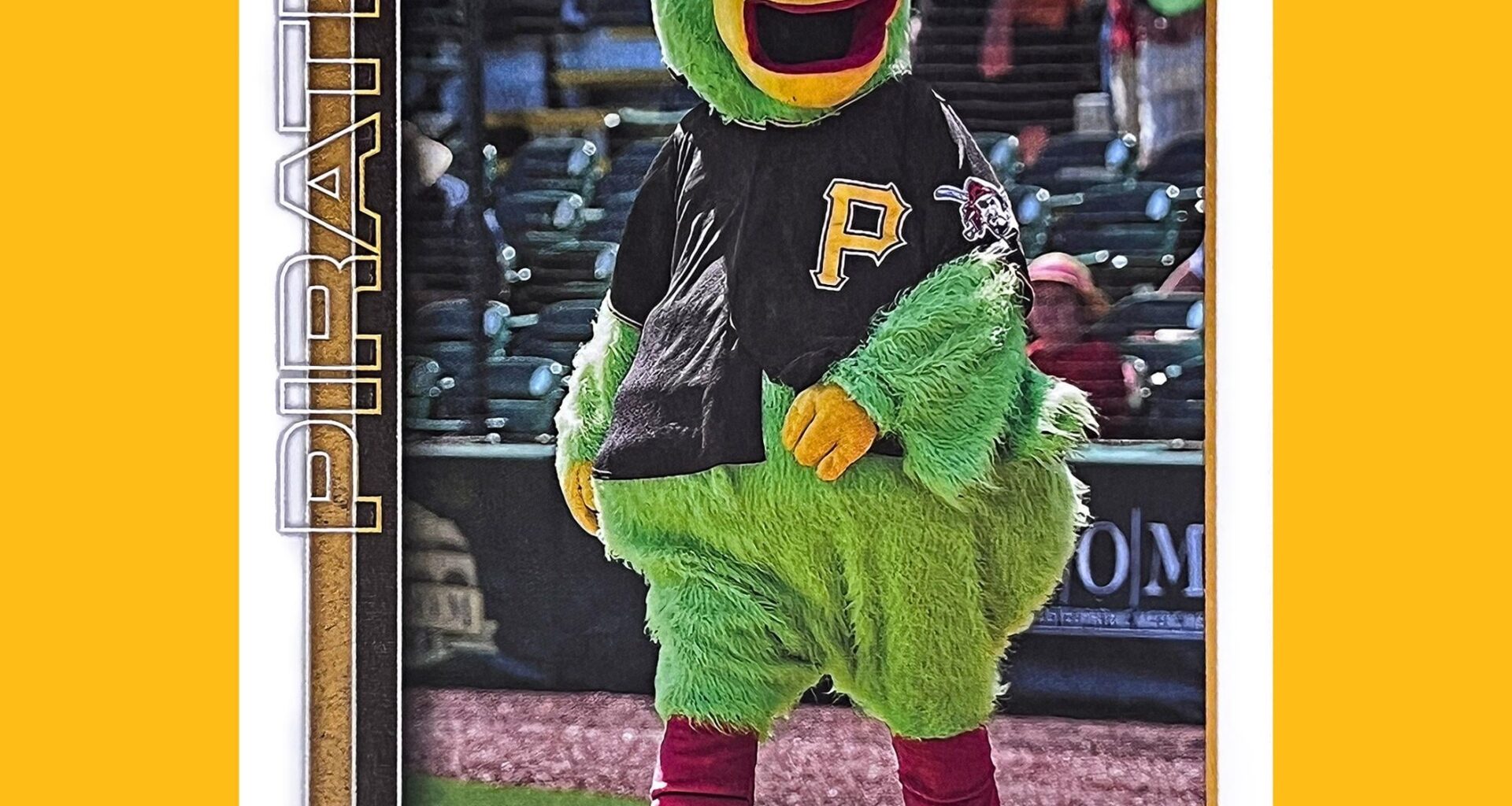 Mascot Monday with this big green dodo...