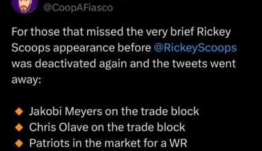 Saints player on trading block