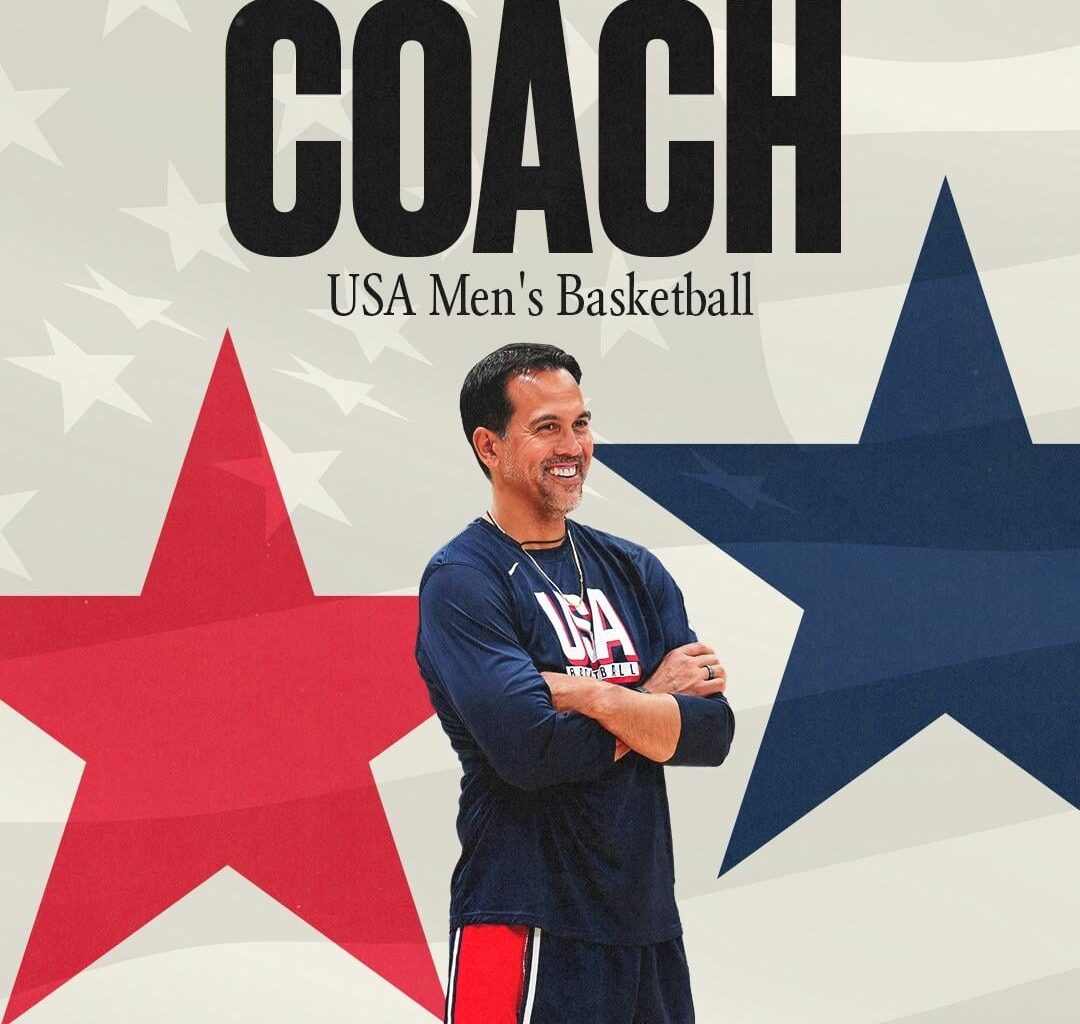 [Miami HEAT] Introducing the new Head Coach of @usabasketball! 🇺🇸