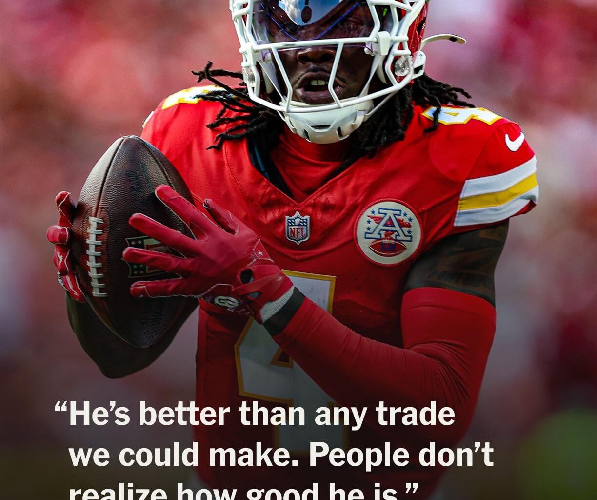 The Chiefs are adamant that Rashee Rice will make an immediate difference