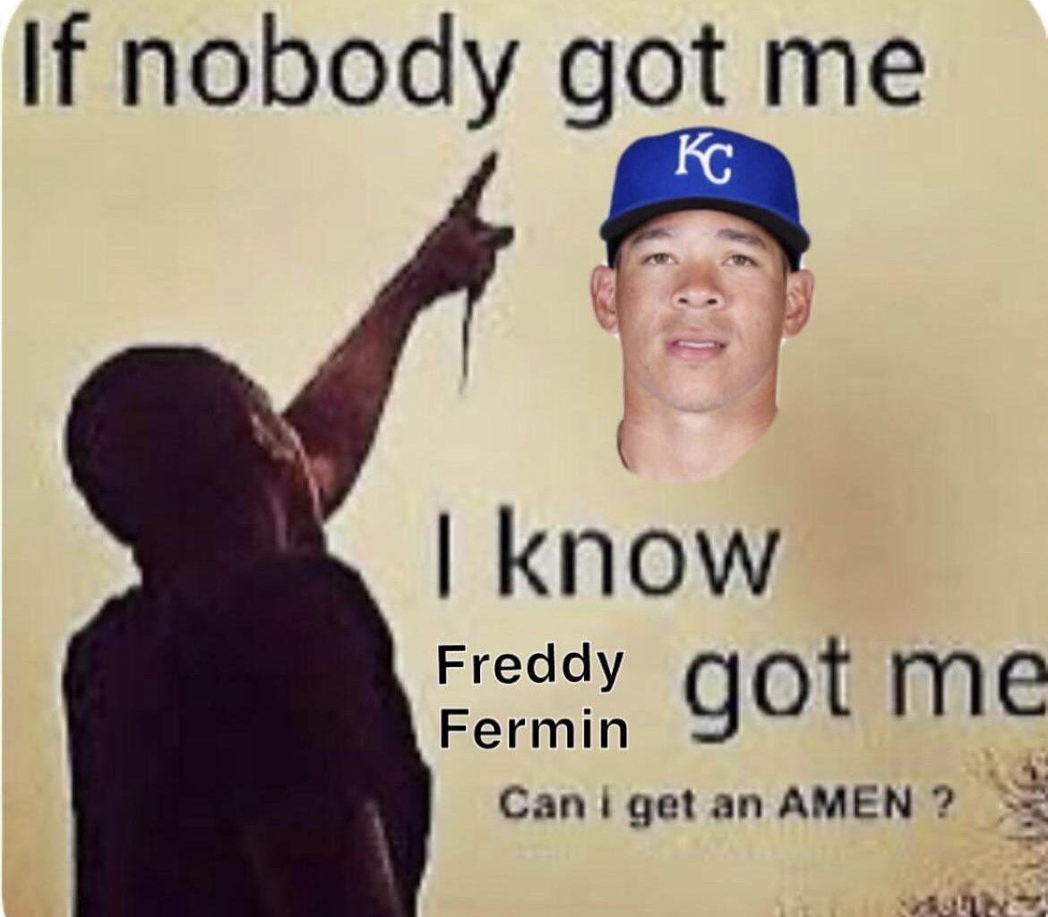 Just wanted to let you all know that no matter what happens tomorrow...the Royals fans will be behind you! Go get a ring for him