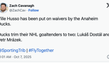 Ville Husso on waivers