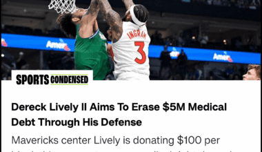 Dereck Lively Aiming To Erase $5M Medical Debt