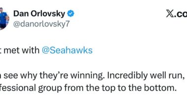 [Orlovsky] Just met with Seahawks