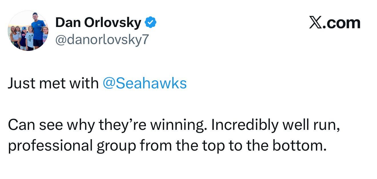 [Orlovsky] Just met with Seahawks