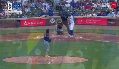 2025 cubs have so far had 12 hits vs Freddy peralta and here are all twelve (3minutes)