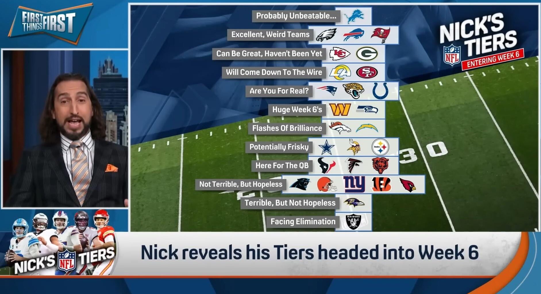 Finally Nick accepts it