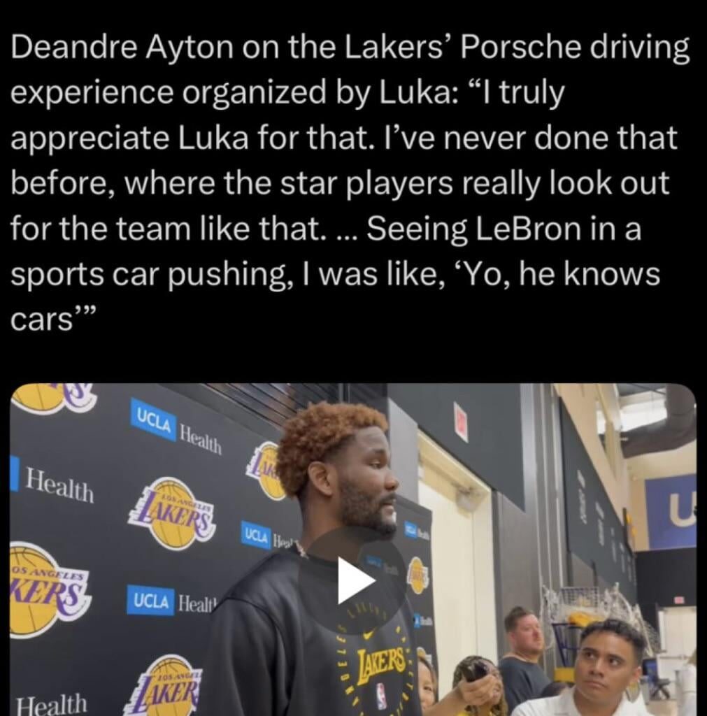 Luka really seems like a stand-up superstar