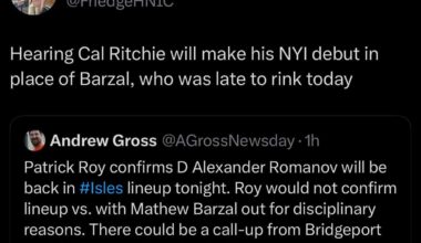 Per Friedman, Cal Ritchie to debut tonight