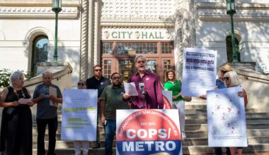 COPS/Metro urges voters to reject Spurs arena deal