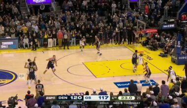 [Highlight] 34-foot 3 by Curry ties the game!