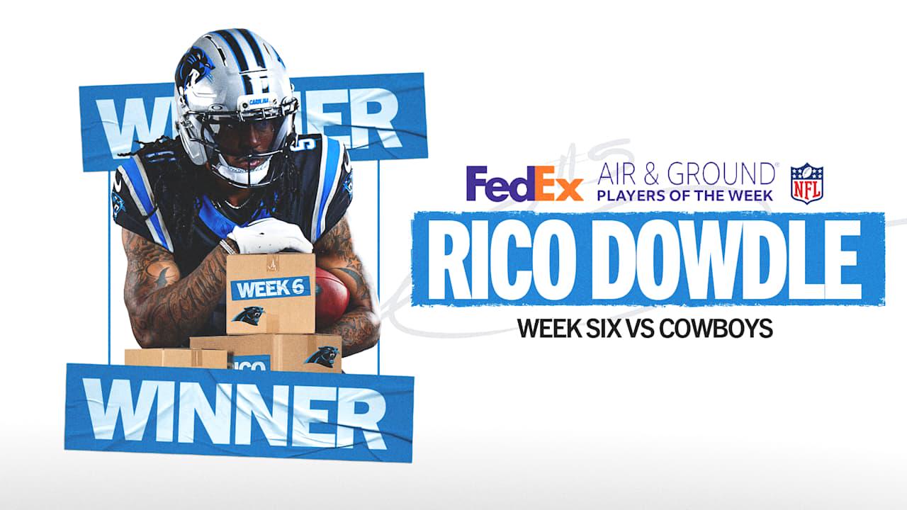 Rico Dowdle named Air & Ground Player of the Week