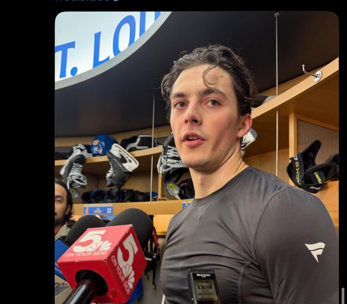 [Rutheford] Dvorsky broke his stick late in today’s practice associate and coach Steve Ott gave him his.

Asked if he’d be using Ott’s stick tonight, Dvorsky said, “I didn’t score, so probably not.”