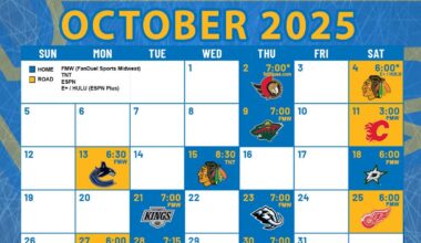 October 2025 wallpaper schedule