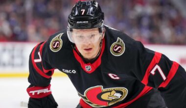 Tkachuk out 6-8 weeks for Senators after thumb surgery