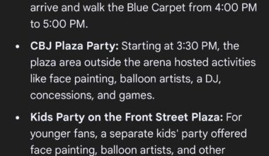 Home Opener Pre-Game Red Carpet