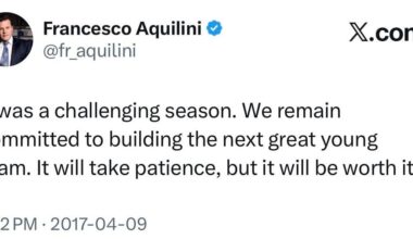 I thought this season was starting to feel familiar…