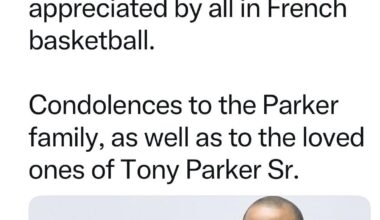 Tony Parker Sr. has passed away.