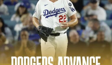 [FINAL] THE LOS ANGELES DODGERS MOVE ON TO THE NLCS!!!