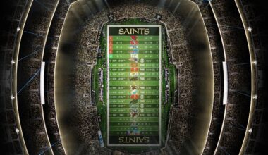 2025 - Stadium Schedule - Wk 5 - Saints (1-4)