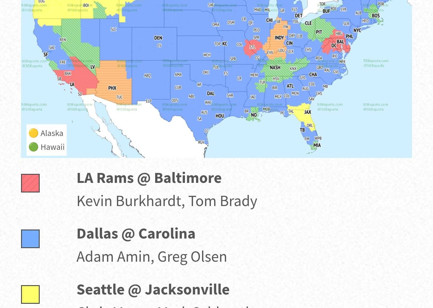 Yearly Titans not being broadcast in Memphis post