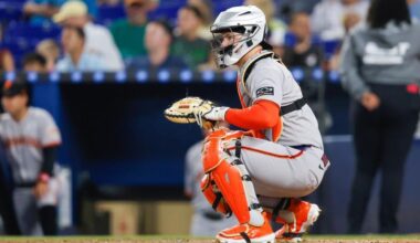 [Sports Info Solutions] Patrick Bailey wins Defensive Player of the Year, Fielding Bible Award at Catcher