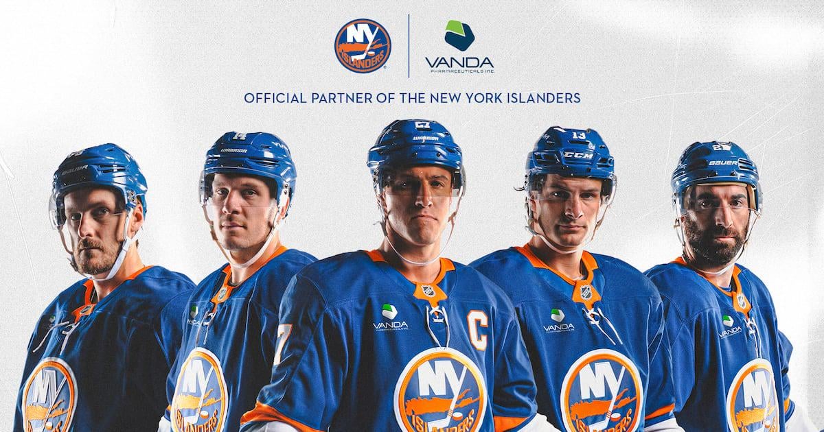 [SBJ] Vanda replaces Solo Stove as Islanders’ jersey patch