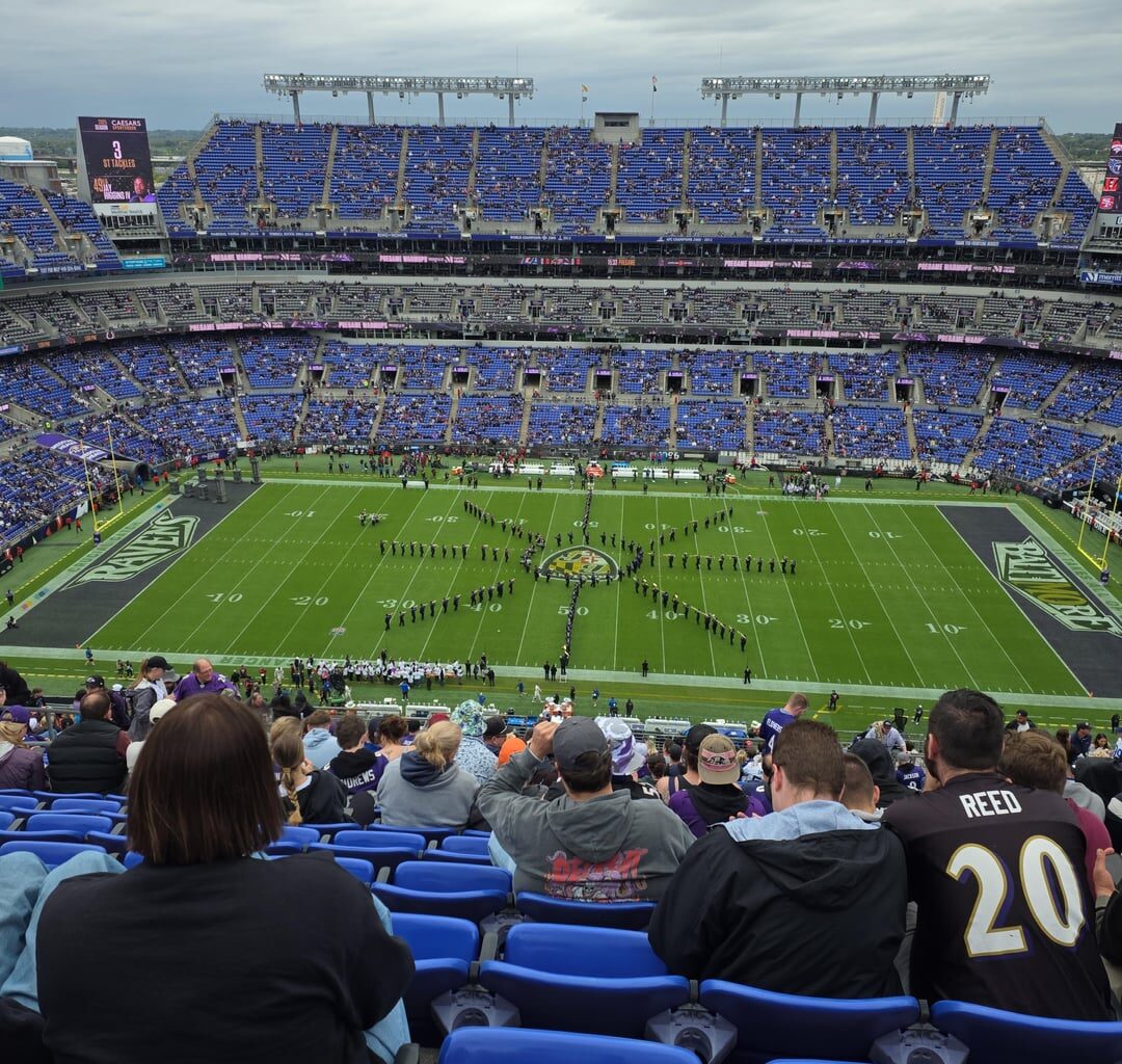 went to my first rams game yesterday!