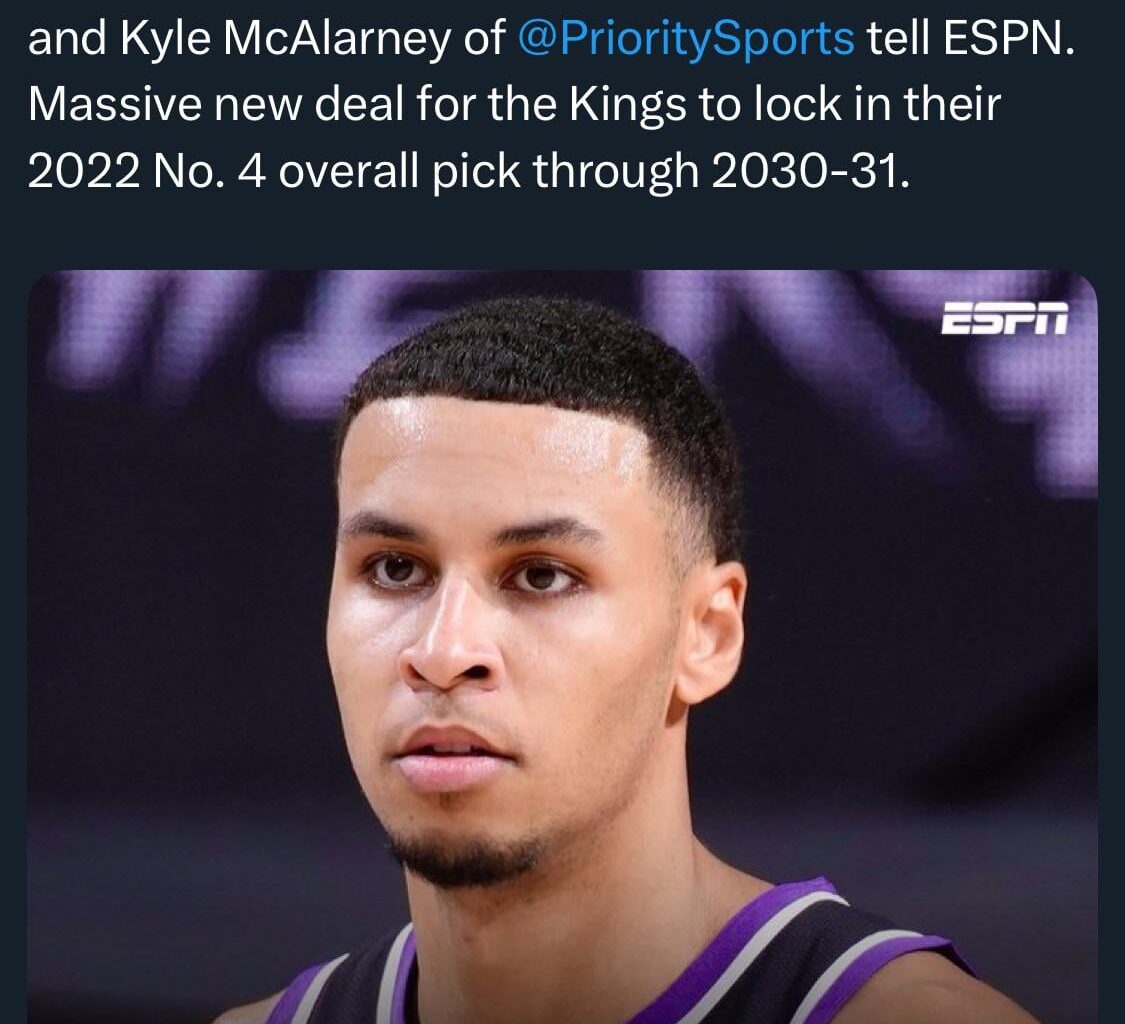 Keegan Murray signed his deal, $28 million a year. Sochan same realm?