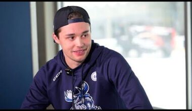 Extended Minuk Moose Minute with Winnipeg Jets prospect Elias Salomonsson