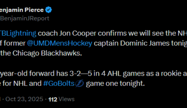 James is in tonight vs the Blashhawks