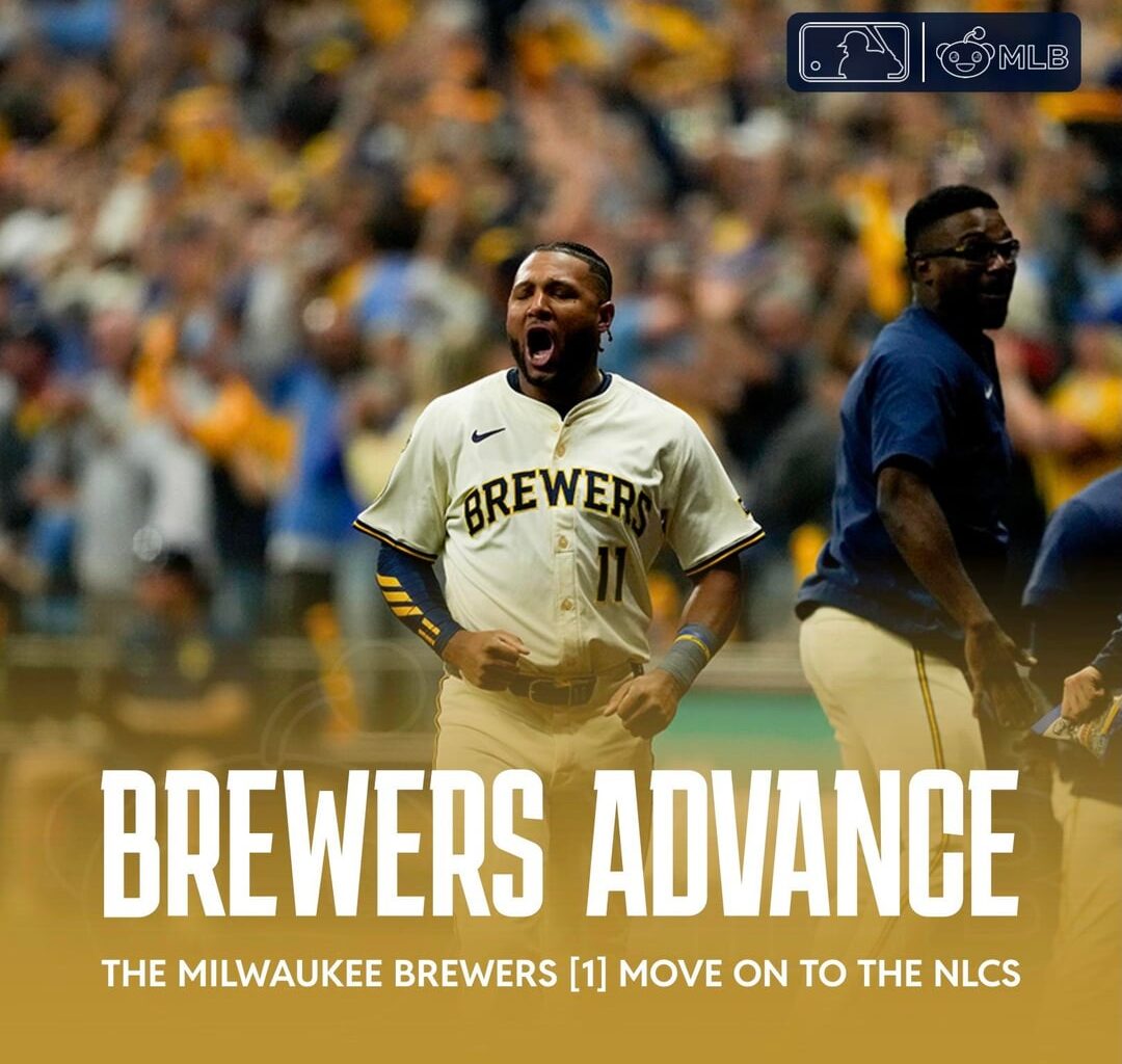 [FINAL] THE MILWAUKEE BREWERS MOVE ON TO THE NLCS!!!