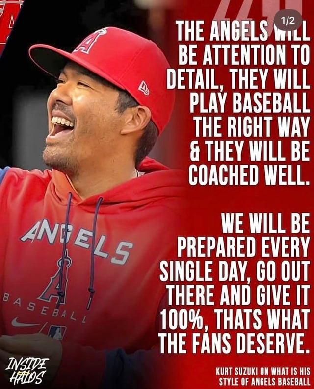First Quotes from Kurt Suzuki as manager! [@insidehalos/Instagram]