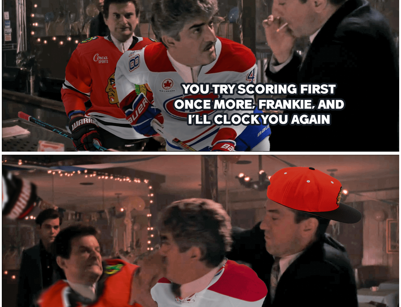 Crevier doesn't handle disrespect well