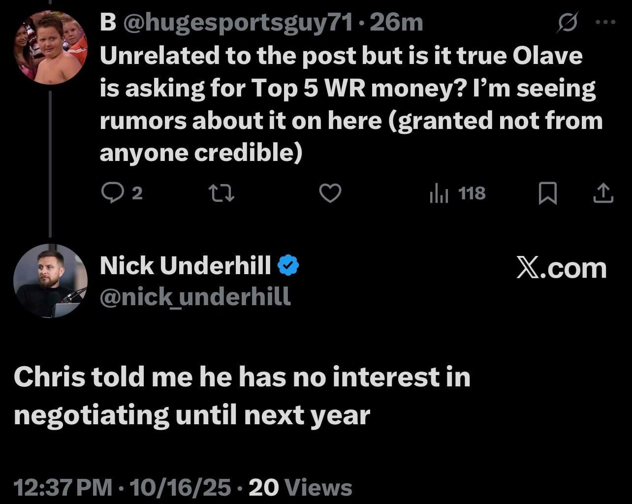 Chris Olave Extension