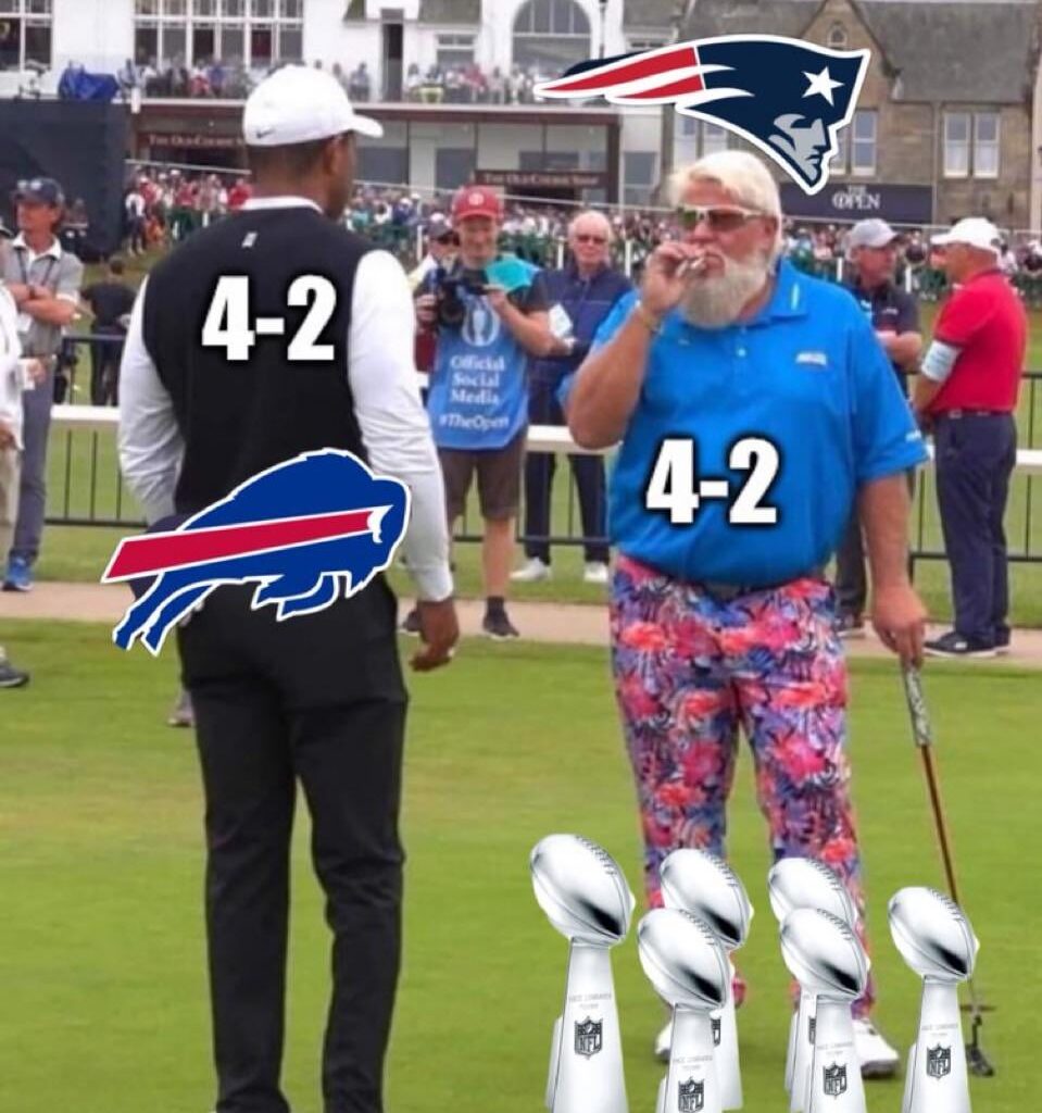 Your New England Patriots are officially first in the AFC East!