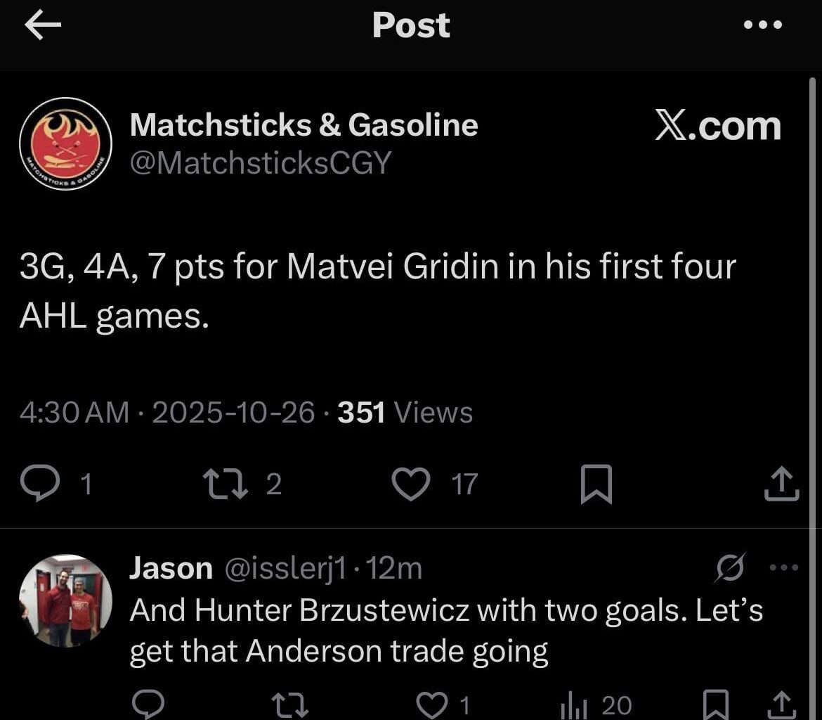 Matvei Gridin may already be too good for the minors
