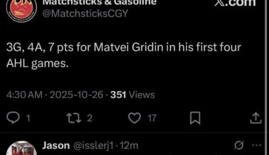 Matvei Gridin may already be too good for the minors