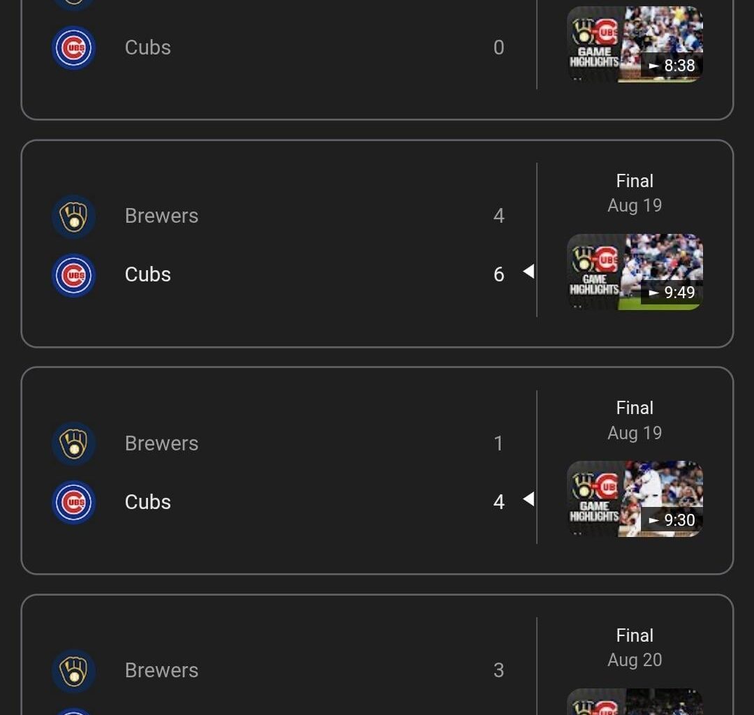 IN 2025, Chicago Cubs are no strangers to Winning a Series!!