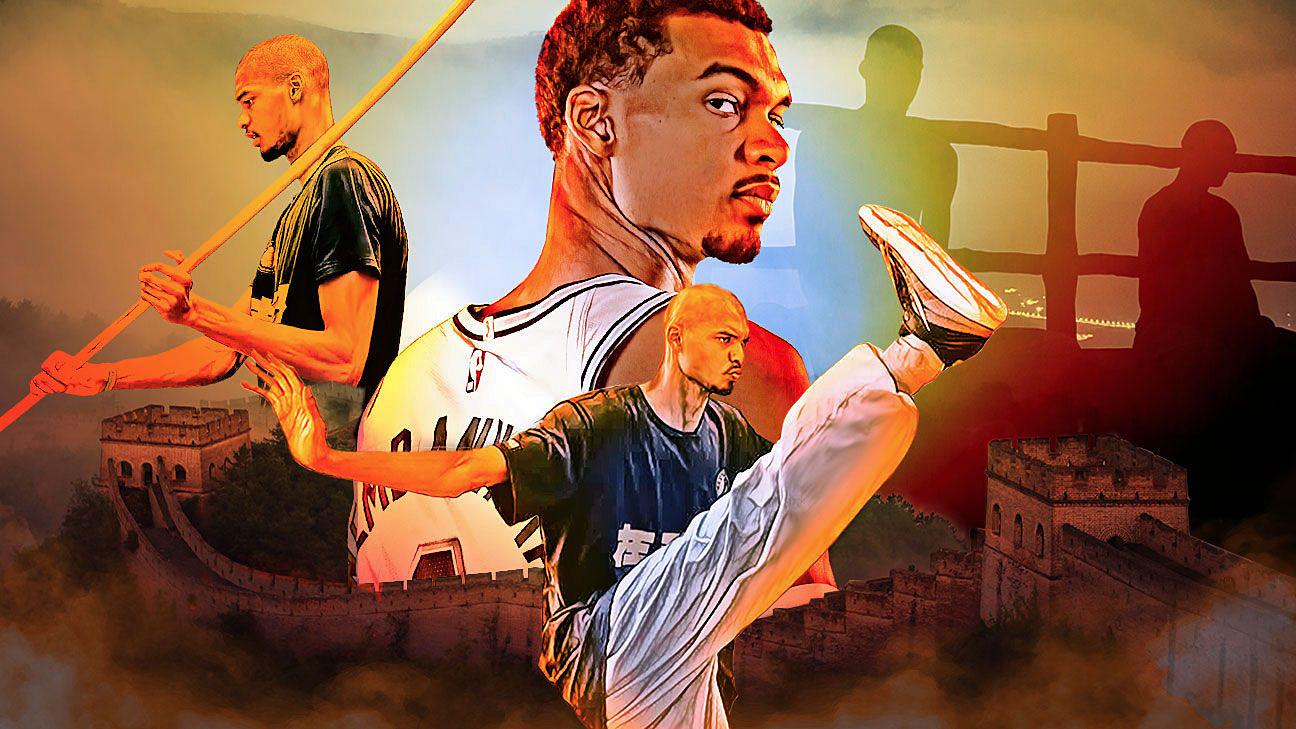 [Wright] Hakeem Olajuwon: "I know how skilled [Wemby] is. So, our concept was not for 'big men.' Our concept was 'big guards'... Through four 2½-hour workouts in early September, Wembanyama developed his own variation of the Hall of Famer's "Dream Shake"...