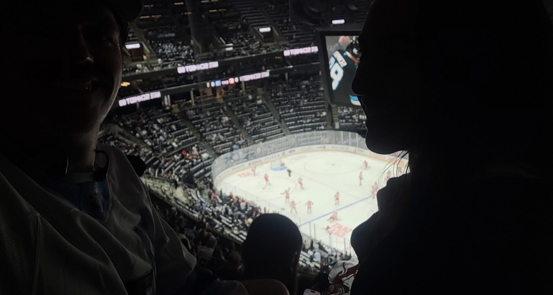 Checking in from the nose bleeds