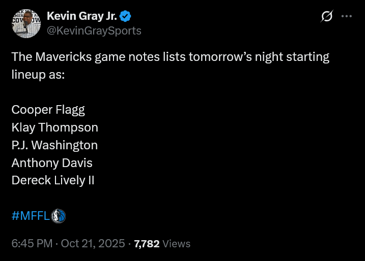 Not Houston big but that's quite a big lineup