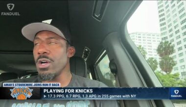 Amar'e Stoudemire on Carmelo Anthony joining the Knicks: "When Melo comes to our team, the ball is not moving as much because Melo requires a lot of attention... when he gets the basketball, he's looking to score, so a lot of the cohesiveness somewhat faded away."